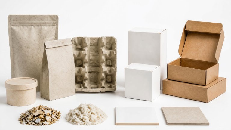 recycled and recyclable packaging